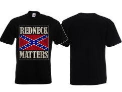 Frauen T-Shirt - Redneck Matters - Südstaaten - schwarz