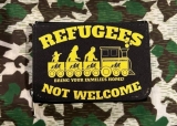 Portmonee - Deluxe - Refugees not Welcome