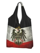 Polyester Beutel - Reichsadler - schwarz weiß rot - vintage