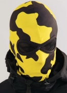 Sturmhaube - PG Wear - Camouflage - schwarz/gelb