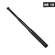 Mini Teleskop Abwehrstock - 12 Zoll - KH - schwarz