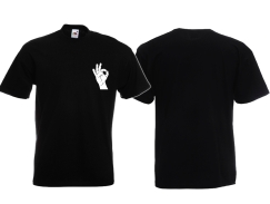 T-Hemd - White Power - Logo - Modern - schwarz