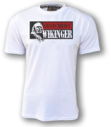 Erik & Sons - T-Shirt - GESICHERT WIKINGER - weiß