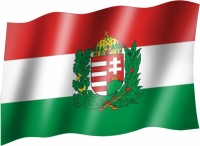 Fahne - Ungarn Wappen