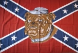 Fahne - Südstaaten - Bulldogge (215)