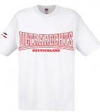 Frauen T-Shirt - Ultrarechts - Deutschland - weiß/rot