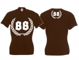 Frauen T-Shirt - 88 - braun