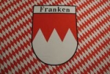 Fahne - Franken - kariert (154)