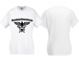 Frauen T-Shirt - Reichsgrillmeisterin - weiß/schwarz