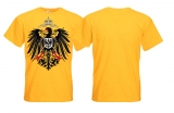 T-Hemd - alter Reichsadler - Motiv1 - gelb