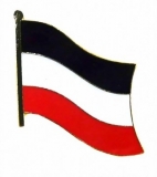 Pin - Deutsches Reich - schwarz-weiß-rot