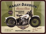 Blechschild - Harley Davidson - 30 x 40 cm