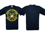 Frauen T-Shirt - Coastguard - s/w/r - navy/gelb - Motiv2
