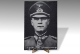 Schieferplatte - Erwin Rommel