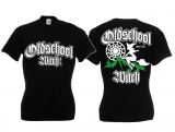 Frauen T-Shirt - Oldschool Witch - schwarz