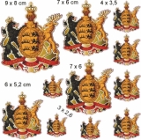Aufkleber Set - Königreich Württemberg Wappen Aufkleber Set