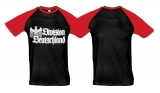 Raglan T-Shirt - Division Deutschland - schwarz/rot