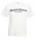 T-Shirt - Gassenhauer - Logo - weiß