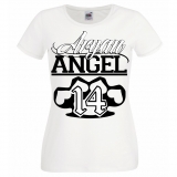 Partner T-Shirt - Aryan Angel - weiß