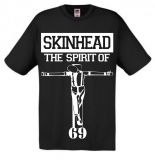 Partner T-Shirt - Skinhead - schwarz