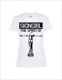 Partner T-Shirt - Skingirl - weiß