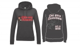 Frauen College Hoodie - Otto von Bismarck - das ganze Deutschland - charcoal