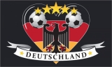 Fahne - Fussball Herz - Deutschland (187)