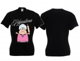 Frauen T-Shirt - Krawalloma - Motiv2 - schwarz