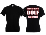 Partner T-Shirt - Wer A sagt - Frau