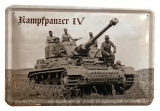 Blechschild - Panzer IV Kampfpanzer - D03 (83)