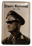 Blechschild - Erwin Rommel - Motiv 3 - D24 (108)