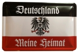 Blechschild - Deutschland meine Heimat - D16 (102)