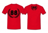 Frauen T-Shirt - 88 - rot