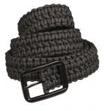 Gürtel - Paracord - schwarz