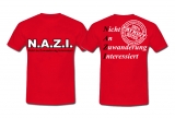 Frauen T-Shirt - N.A.Z.I. - Motiv 2 - rot