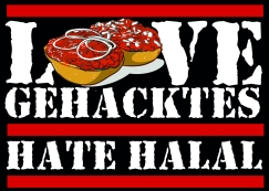 Love Gehacktes - Aufkleber Paket 10 Stück