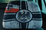Auto - Kopfsitzüberzug 1 Paar - Reichskriegsflagge - vintage
